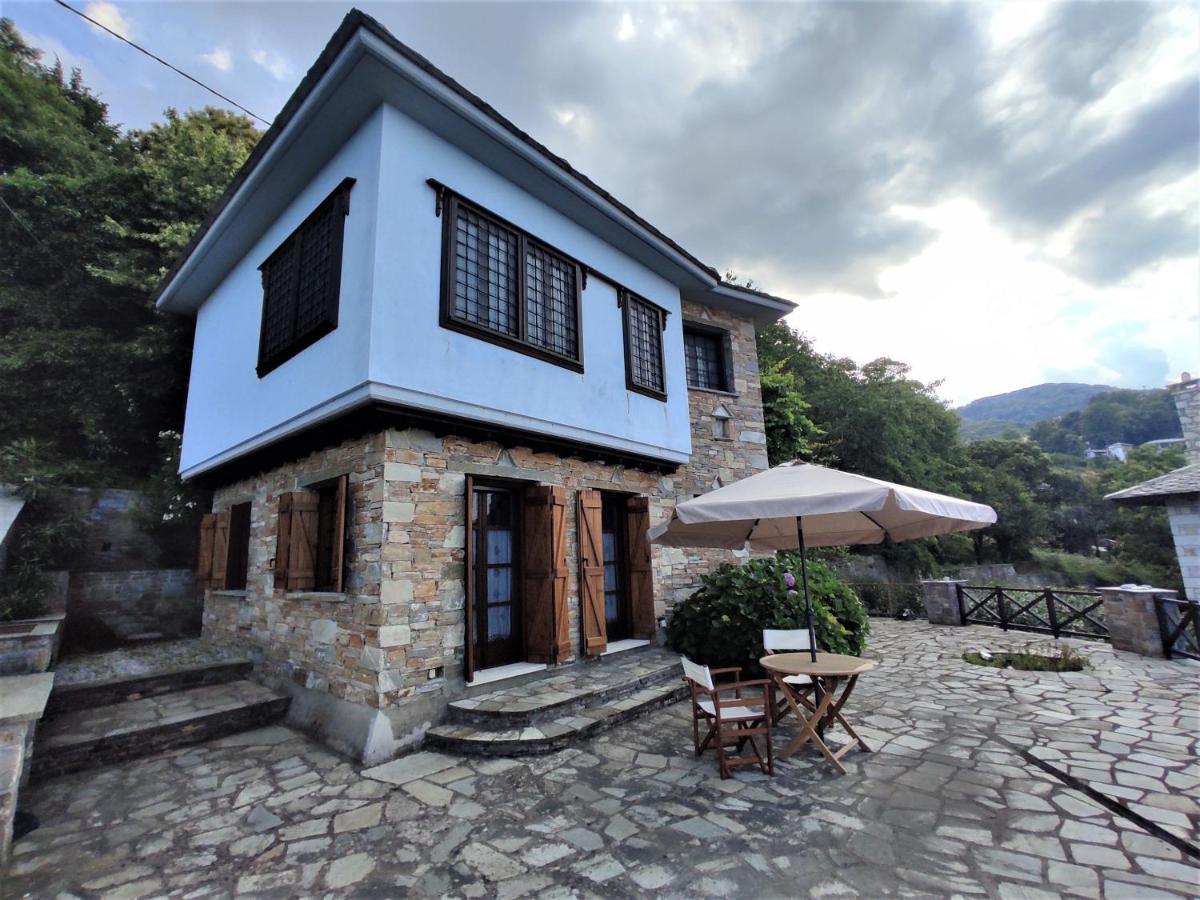 فيلا Cozy Blue Stone House With A Great Sea View. تساغارادا المظهر الخارجي الصورة