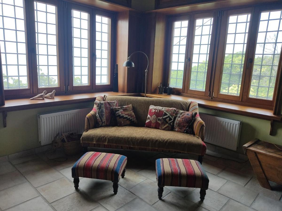 فيلا Cozy Blue Stone House With A Great Sea View. تساغارادا المظهر الخارجي الصورة